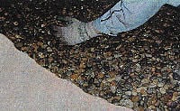 砂利整地